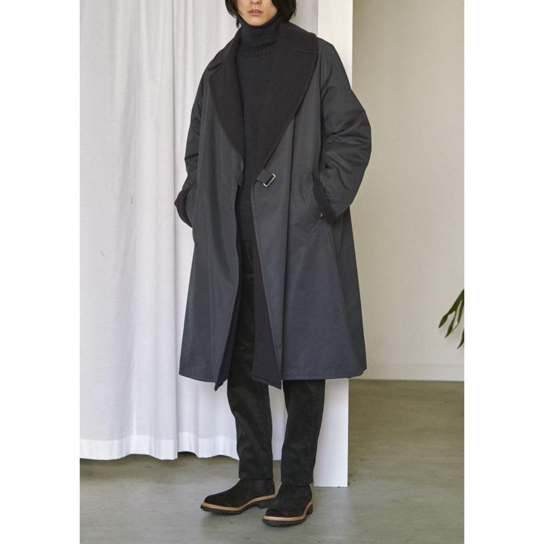 美品】 COMOLI タイロッケンコート 16AW NAVY - メルカリ