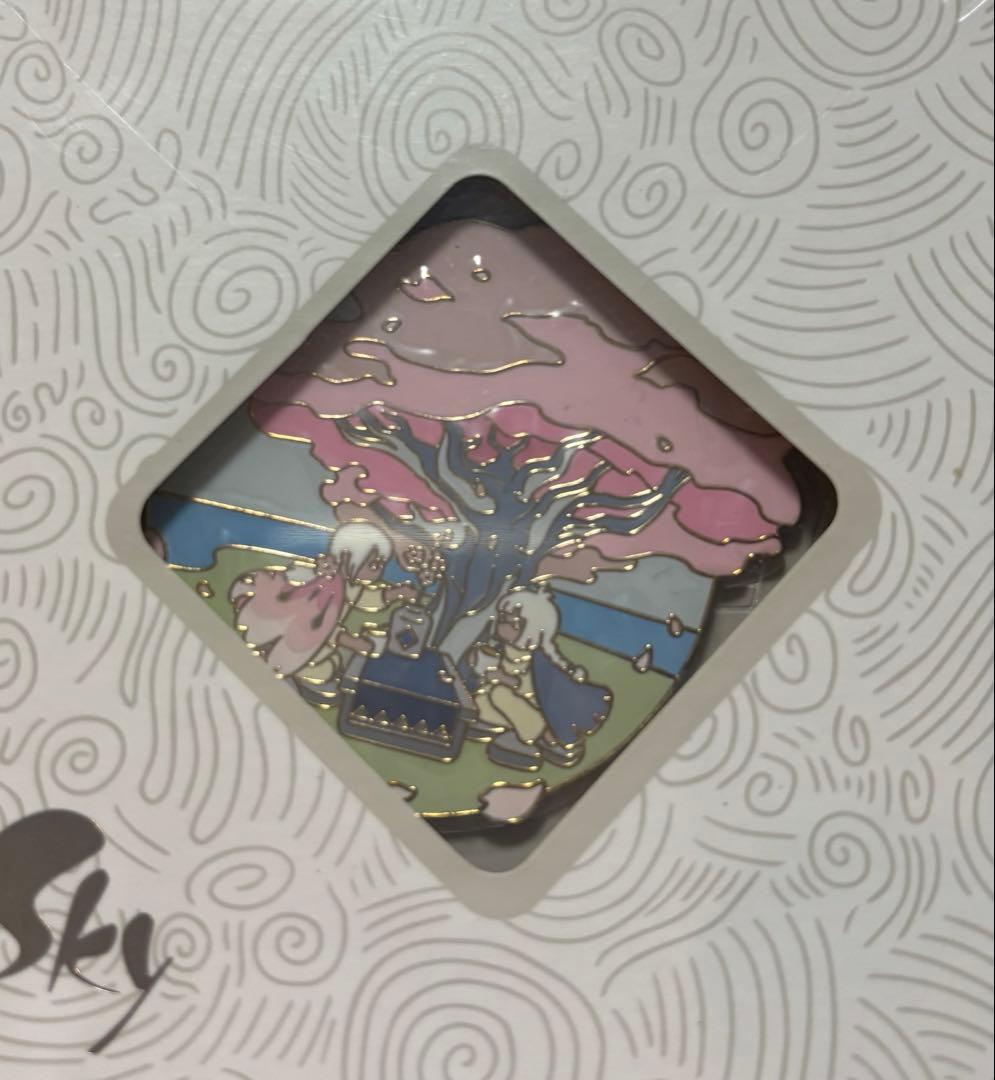 Sky星を紡ぐ子どもたち 花笑むティーセット ピンバッジ 絶版