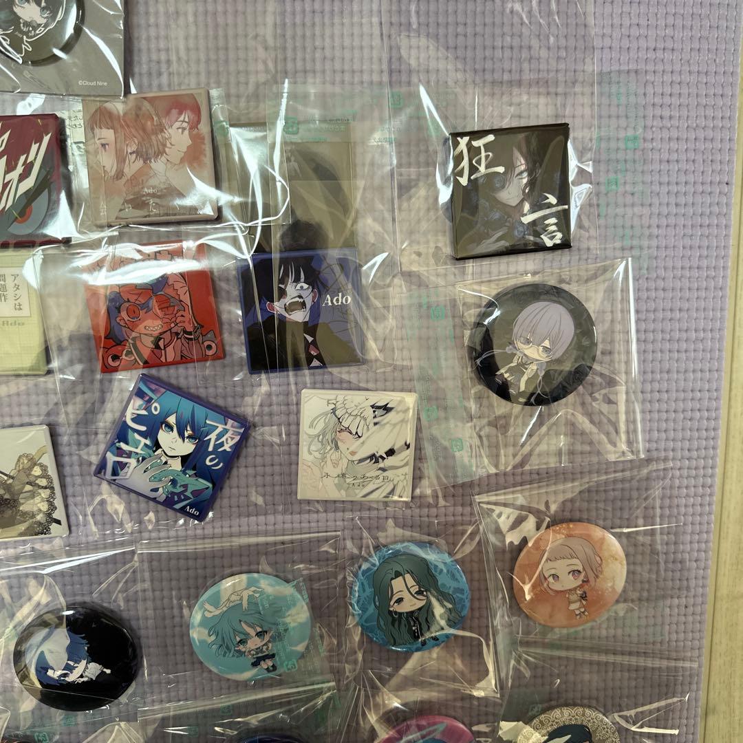 ado 缶バッジ コンプリート