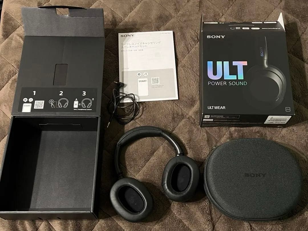 KINTA【ジャンク】SONY ULT WEAR ブラック Amazon.com: Sony ULT WEAR Over-Ear Noise Canceling Bluetooth