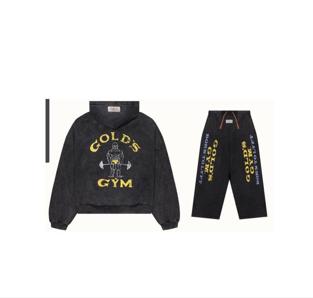 セットアップ LÝFT × GOLD'S GYM LOGO HOODIE - メルカリ