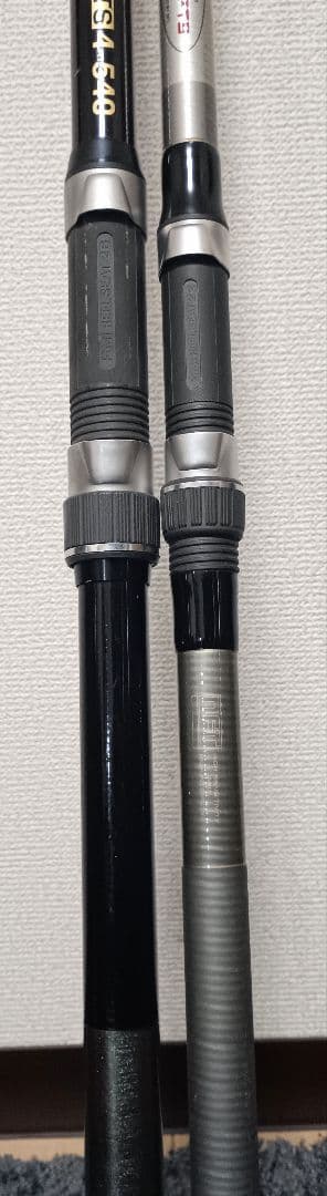 NFTパワーループ磯3号5.4m遠投&4号5.4m遠投磯竿まとめて2本 M10960513