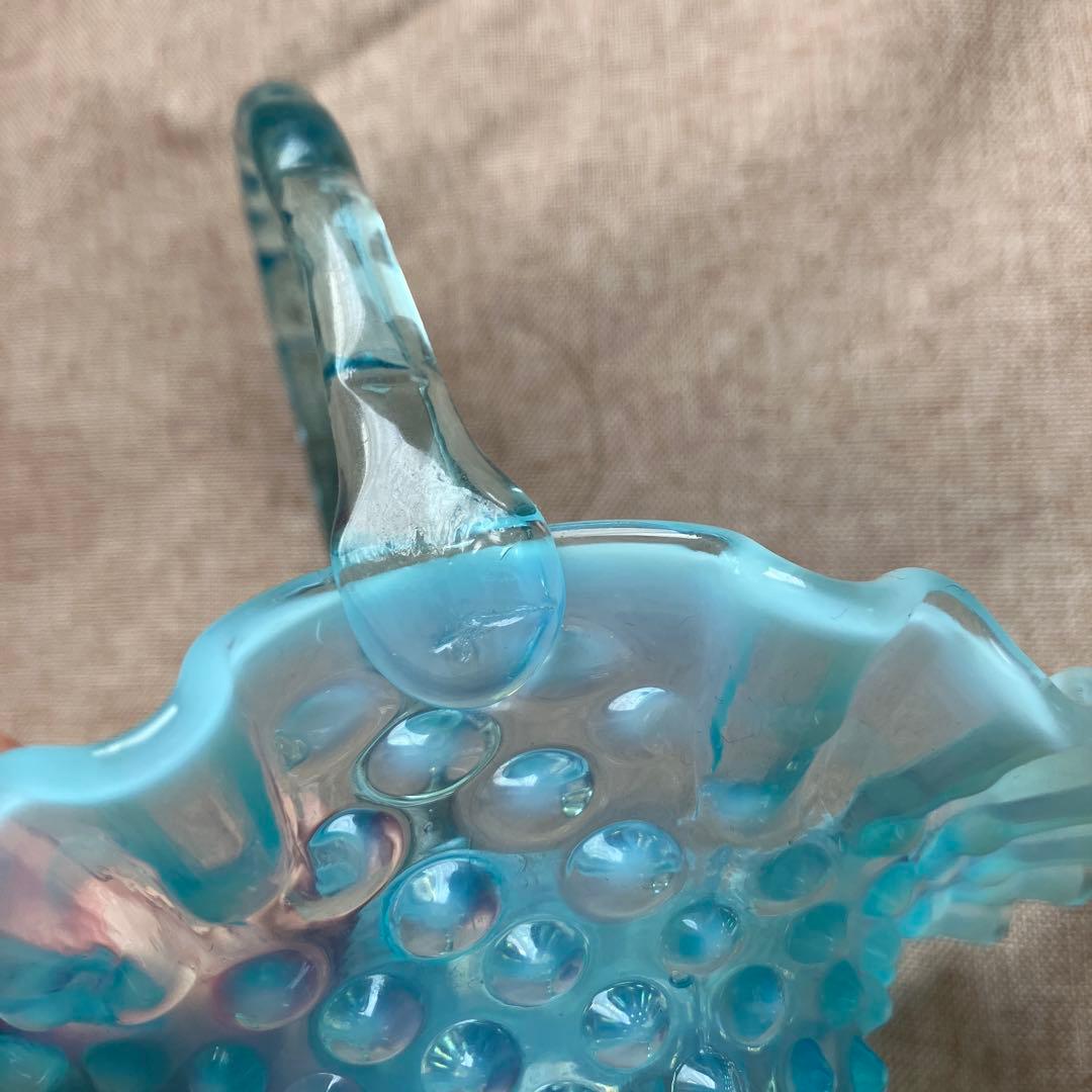 フェントン アメリカ ビンテージ バスケット ホブネイル