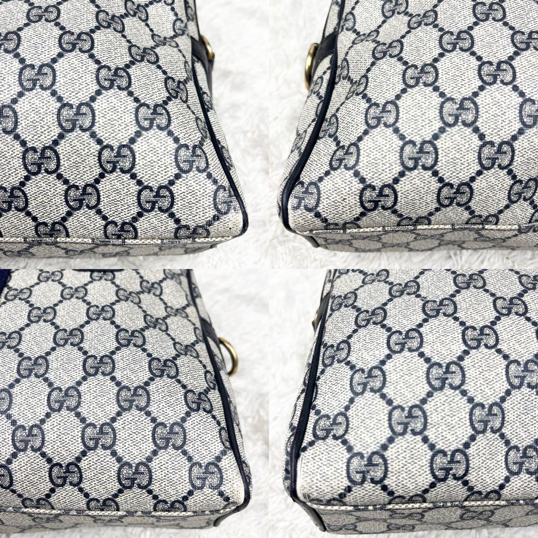 美品】オールドグッチ シェリーライン GGスプリーム ボストンバッグ