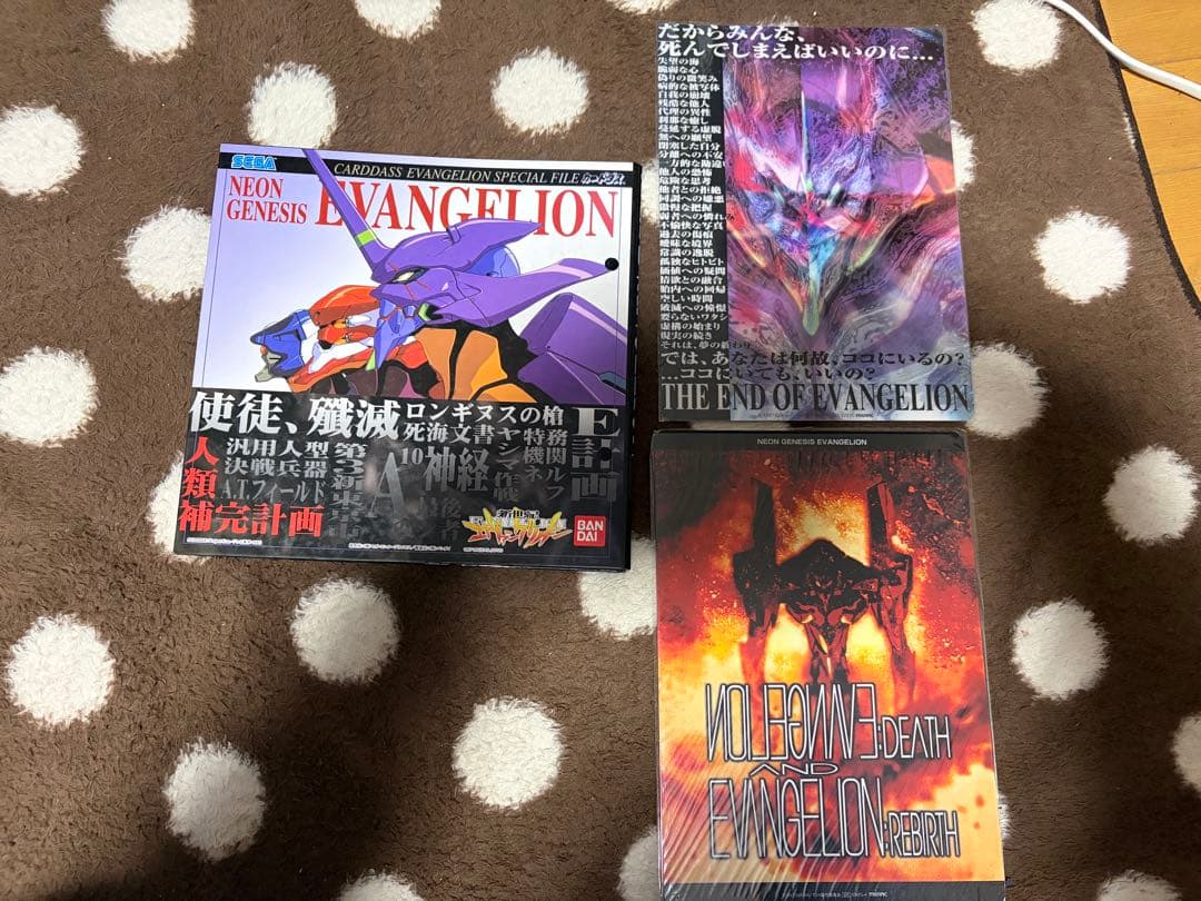 M*e様 新世紀エヴァンゲリオン カードダス　下敷き