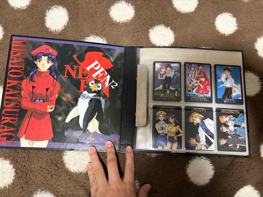 M*e様 新世紀エヴァンゲリオン カードダス　下敷き