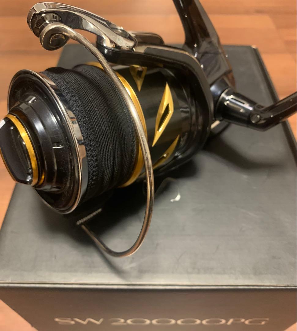 20ステラ sw 20000PG② 20000MAXスプール糸無し シマノ 20 ステラ SW 20000PG 純正 替えスプール SHIMANO - 【バス