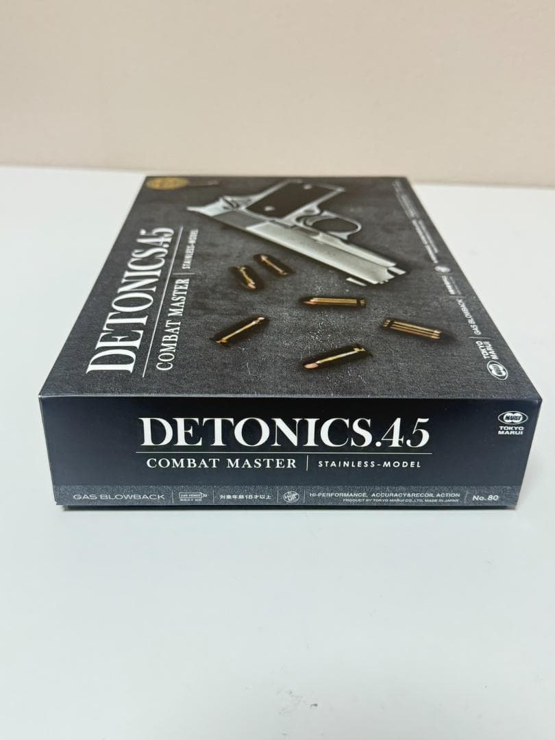 東京マルイ ガスブローバック デトニクス.45 コンバットマスター ステンレス