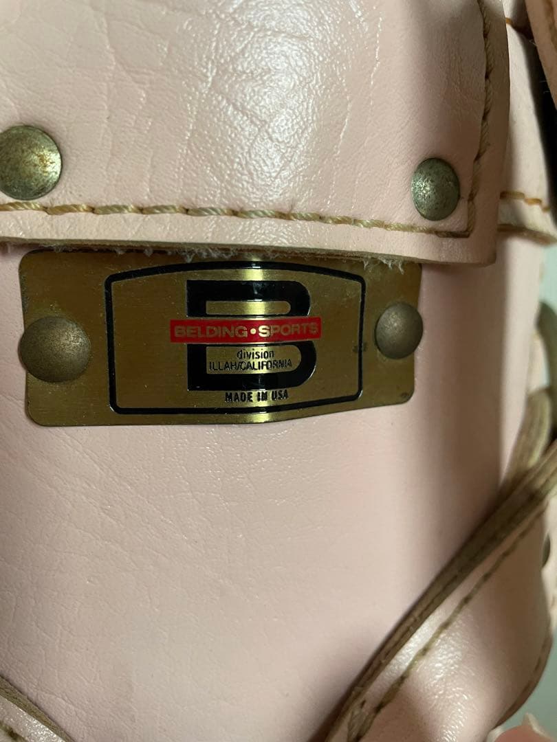 ベルディング ディズニー ゴルフキャディバッグ ピンク - メルカリ