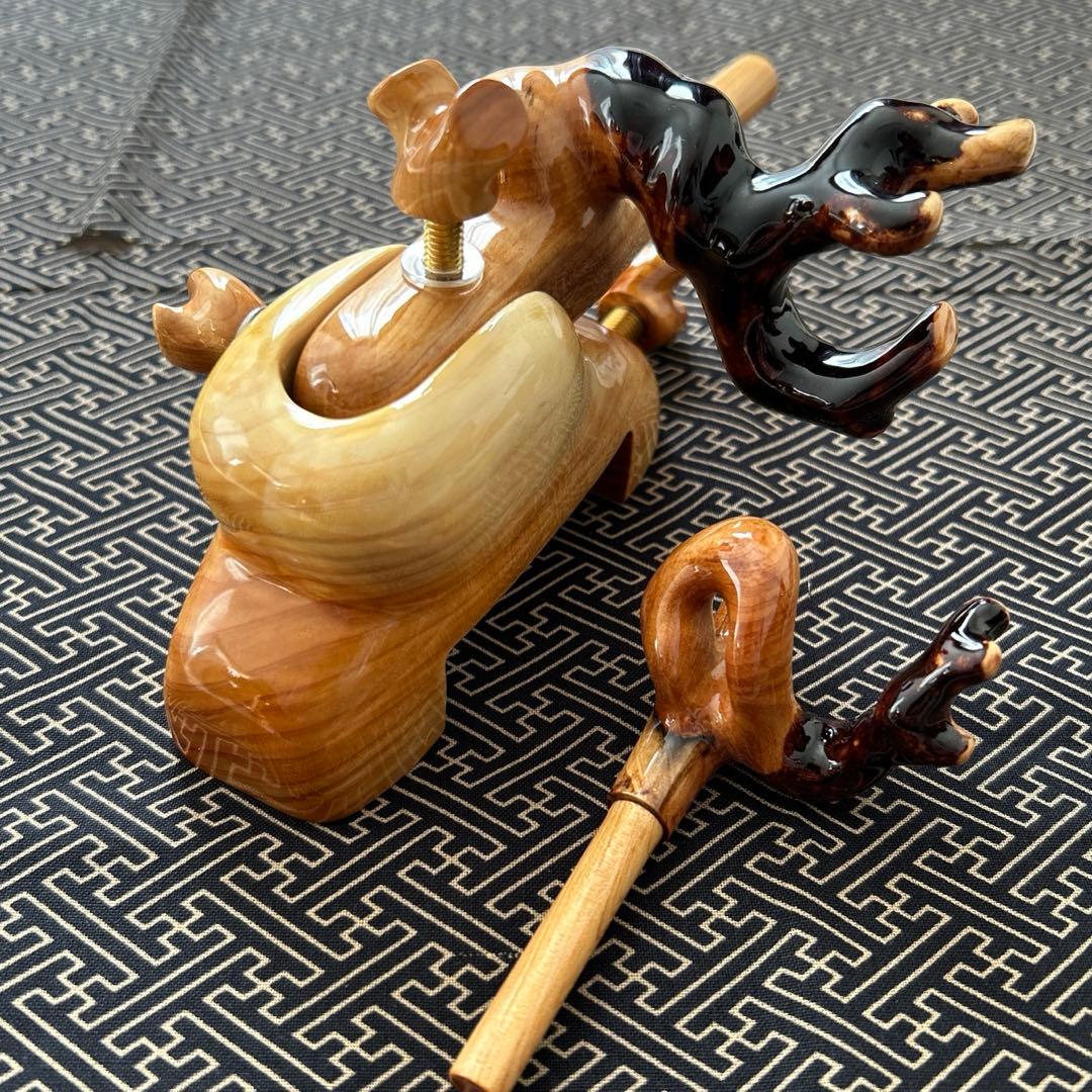 へらぶな　万力　値下げ　山桧　大砲万力　天然木 へらぶな Amazon | ヘラブナ万力 天然木崖柏（特選ヒノキ） 大砲万力 ヘラブナ