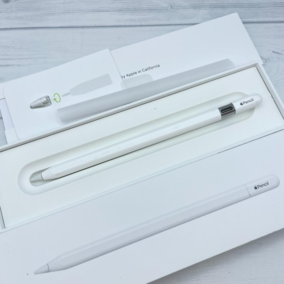 動作確認済み！【純正品】Apple Pencil USB-Cタイプ＋替え芯 - メルカリ