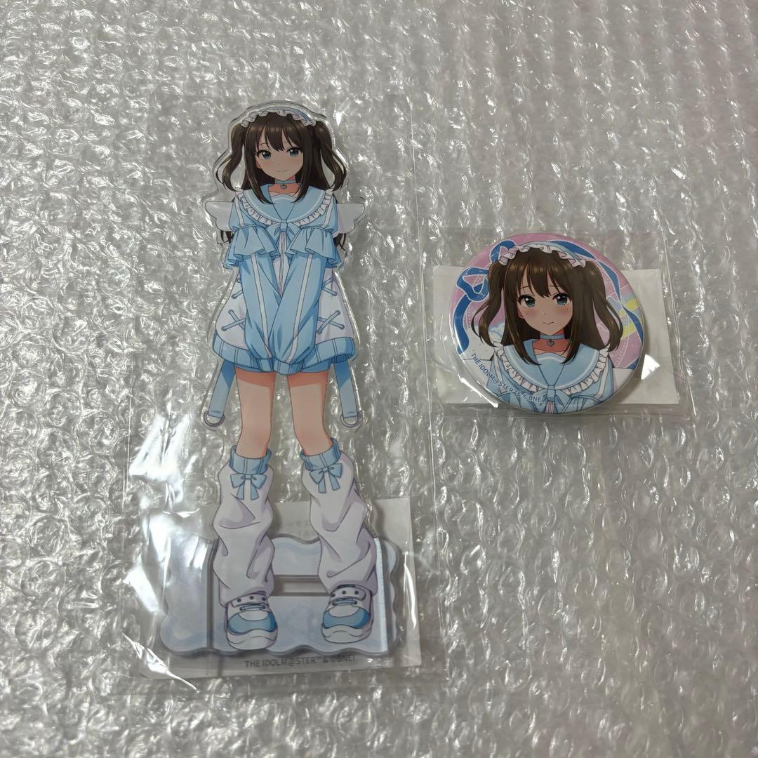デレマス KAWAIIぱれーど アクスタ 缶バッジ 渋谷凛 - メルカリ