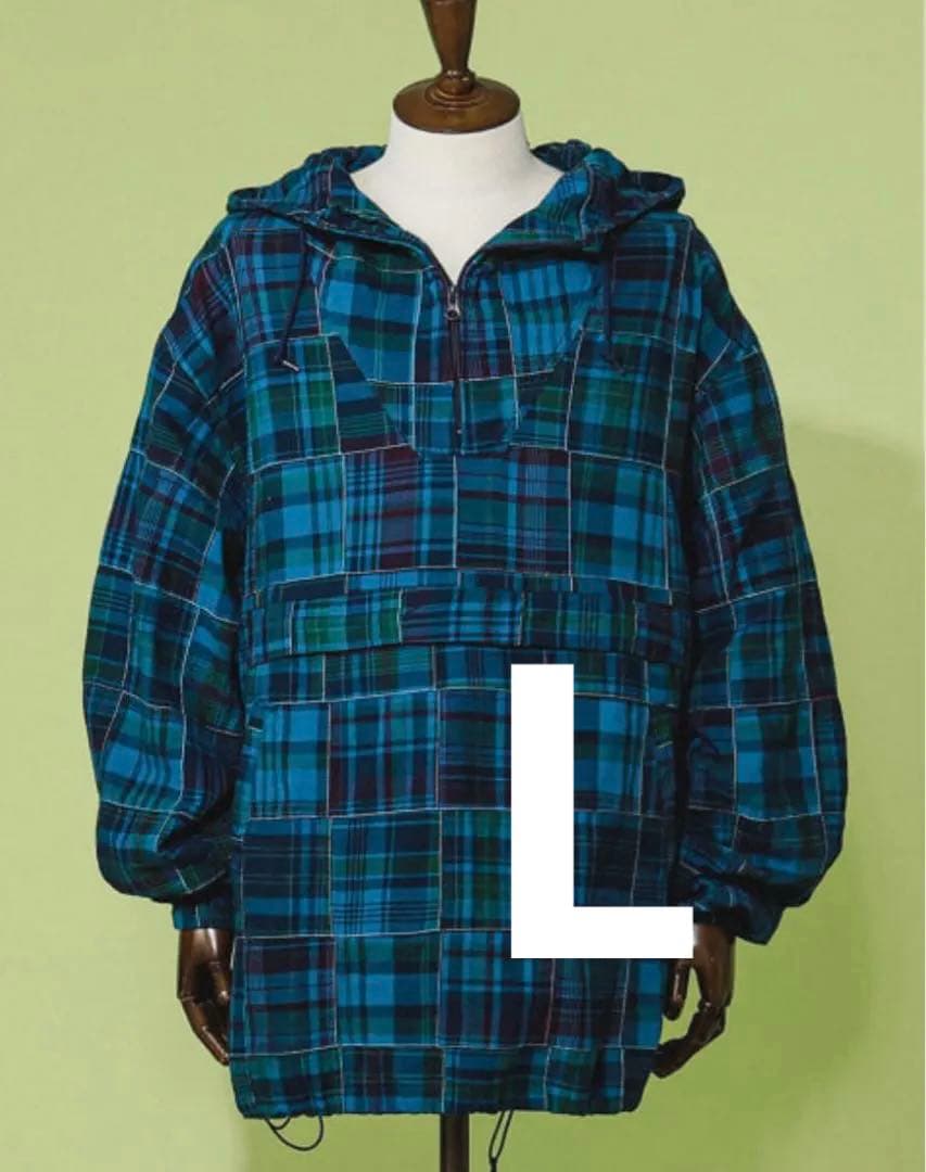 BEAMS JAPAN パッチワーク アノラック　L ssz BEAMS JAPAN パッチワーク アノラック L ssz