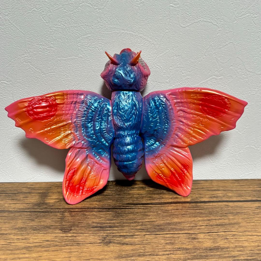 ブルマァク モスラ ピンク ブルマァク 復刻東宝怪獣シリーズ モスラ ピンク成型