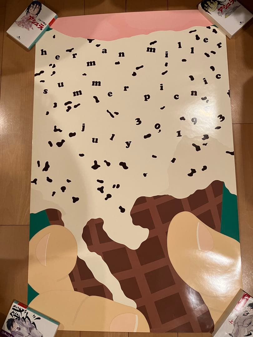 herman miller summer picnic ポスター ヴィンテージ - メルカリ
