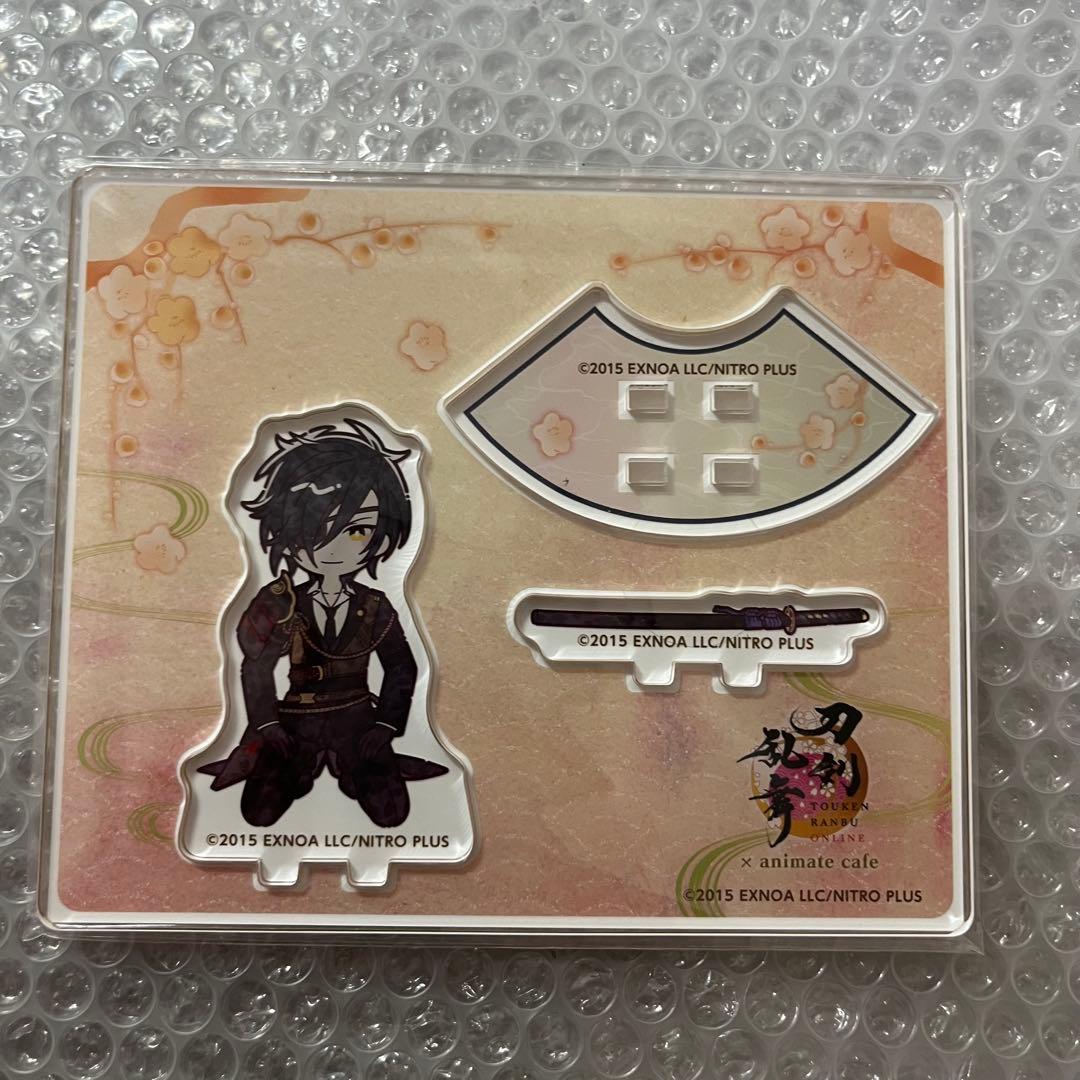 刀剣乱舞 アニメイトカフェ 跪坐ミニアクリルスタンド 燭台切光忠