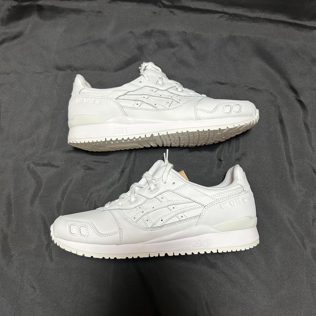 未使用　ASICS GEL-LYTE III OG ホワイト　29.5cm