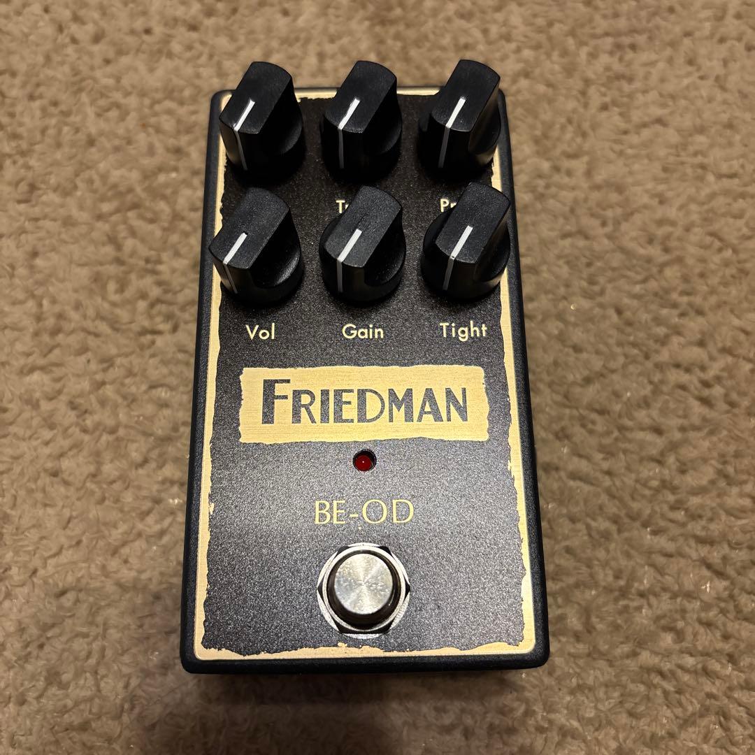 FRIEDMAN BE-OD エフェクター オーバードライブ FRIEDMAN BE-OD-AM コンパクトエフェクター／オーバードライブ