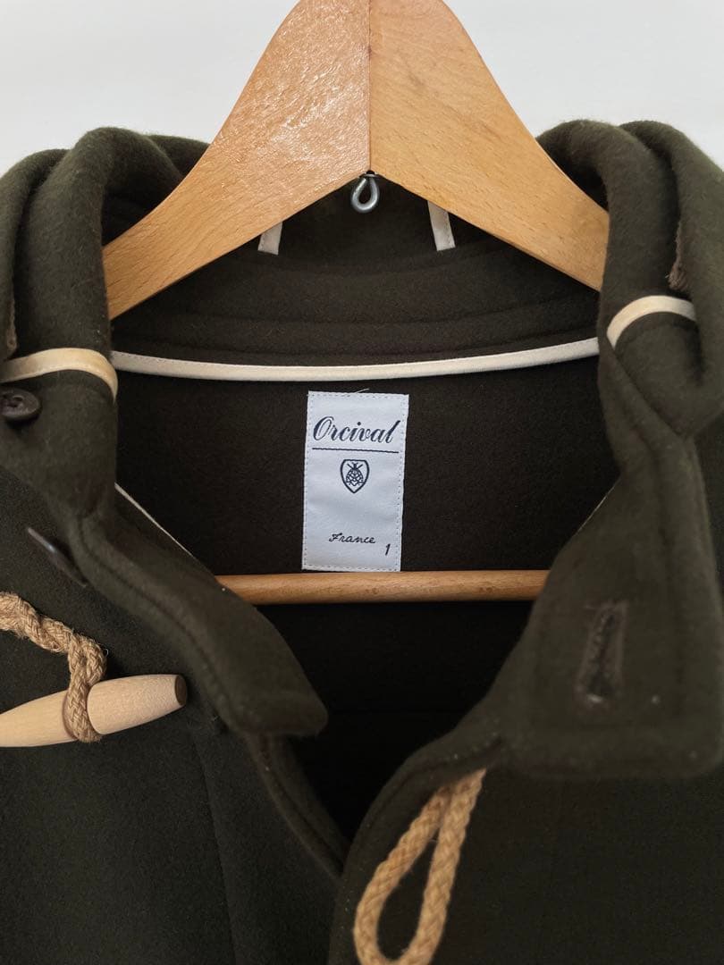 ORCIVAL オーシバル オーチバル オリーブ グリーン ダッフルコート 美