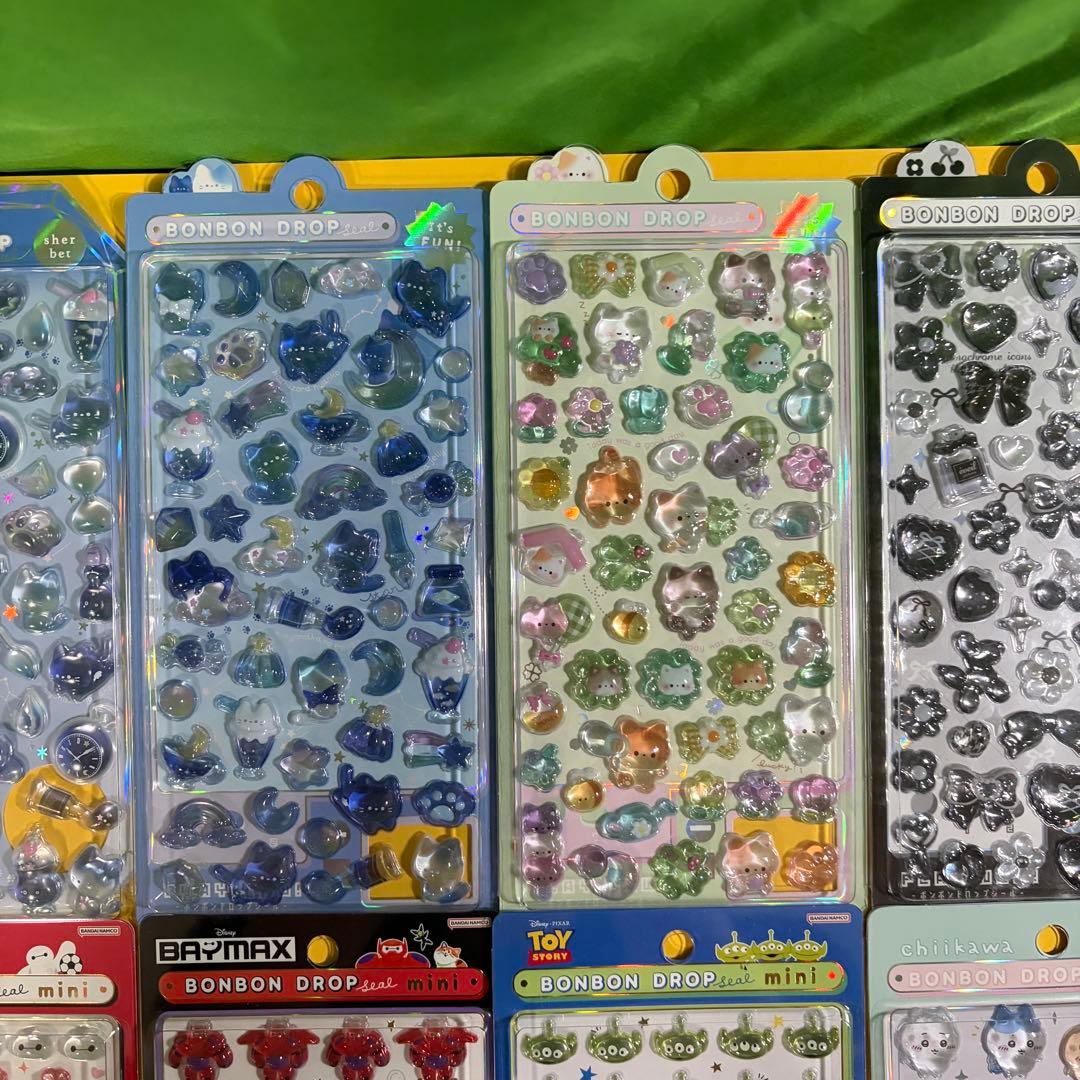 【正規品】ボンボンドロップシール　各種16枚セット