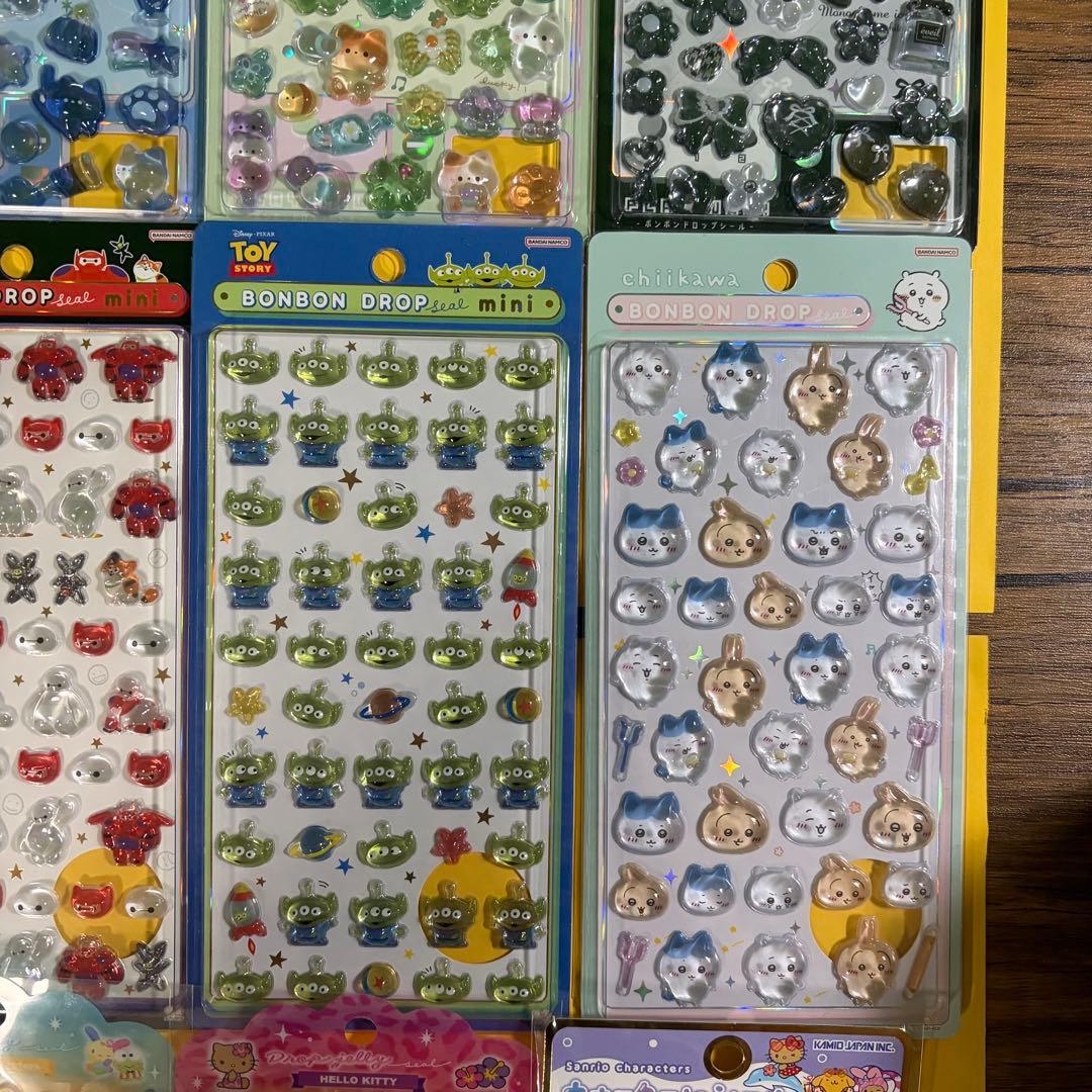 【正規品】ボンボンドロップシール　各種16枚セット