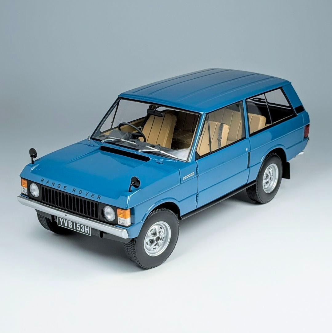 Almost Real 1/18 レンジローバー 1970 トスカーナブルー Almost Real Land Rover Range Rover 1970 Tuscan Blue 1/18 Diecast Car