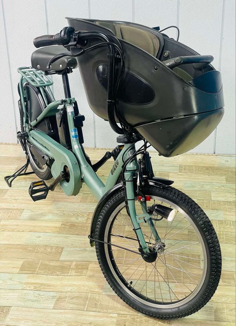 3235ブリヂストン12アンペア 3人乗り対応子供乗せ 電動アシスト自転車