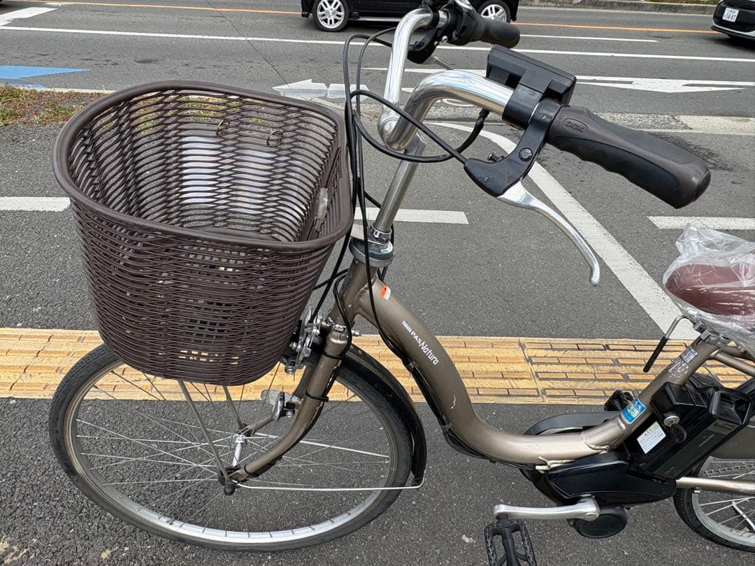 中古YAMAHA電動アシスト自転車　8.7Ah 大阪　017番