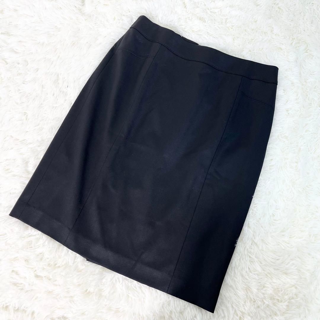 さんちゃん☆大きいサイズ3XL☆美品☆23区 スーツ 3点セット ブラック