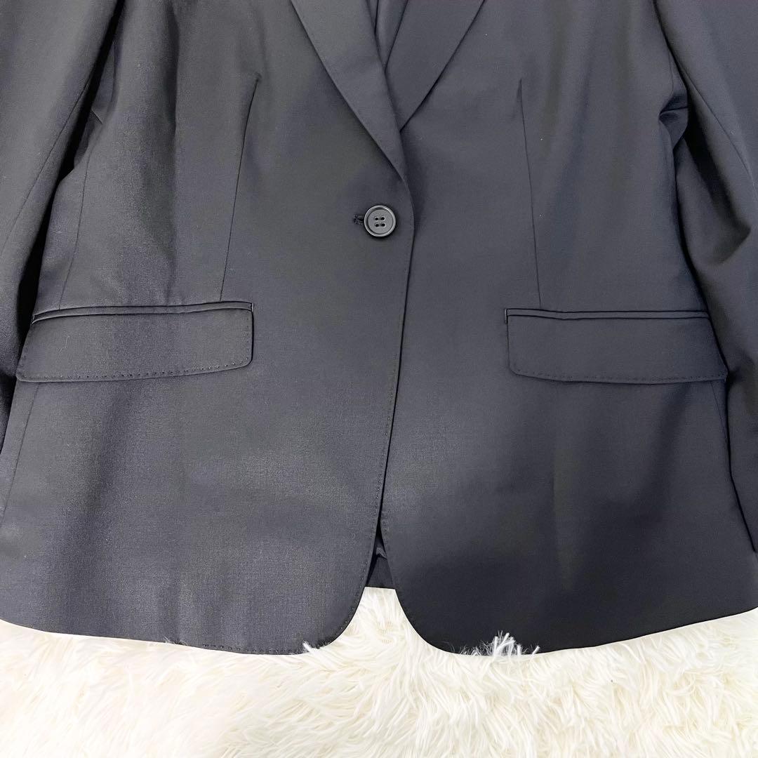 さんちゃん☆大きいサイズ3XL☆美品☆23区 スーツ 3点セット ブラック