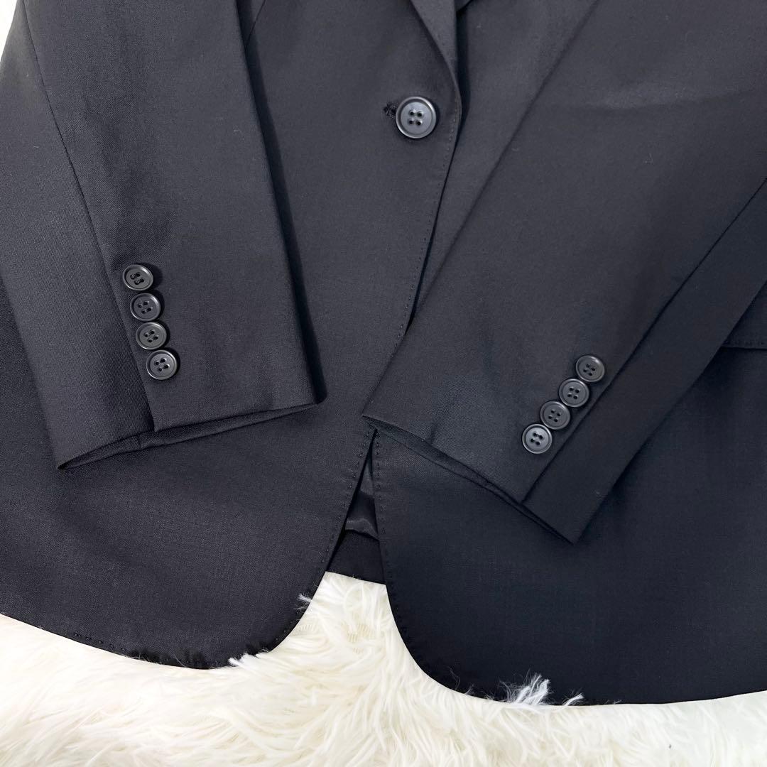 さんちゃん☆大きいサイズ3XL☆美品☆23区 スーツ 3点セット ブラック