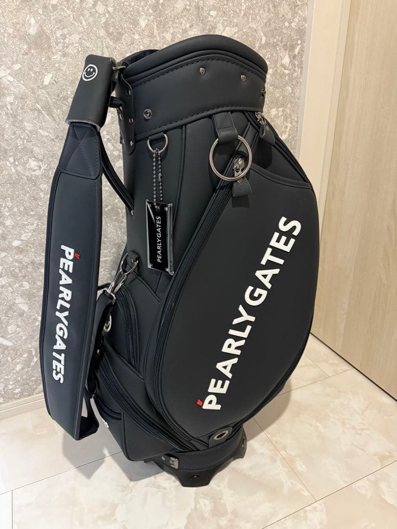PEARLY GATES キャディバッグ 809 ブラック - メルカリ