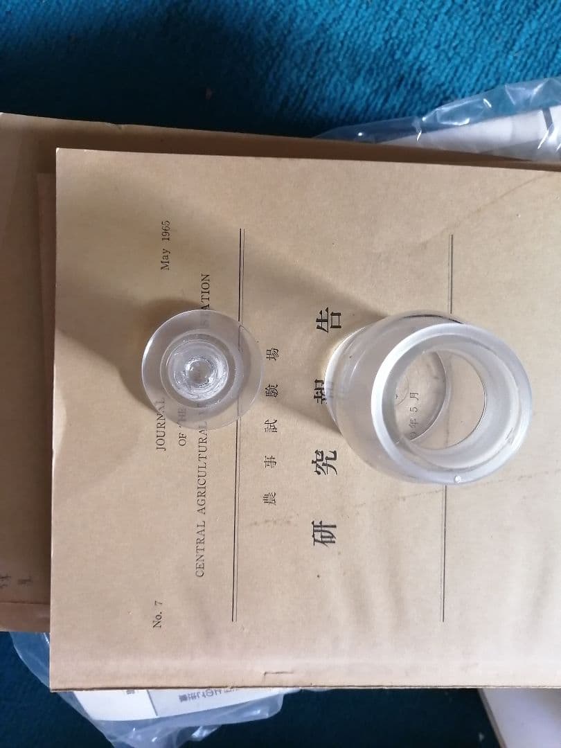 アンティーク 昭和レトロ ガラス製 古い標本瓶5本セット - メルカリ