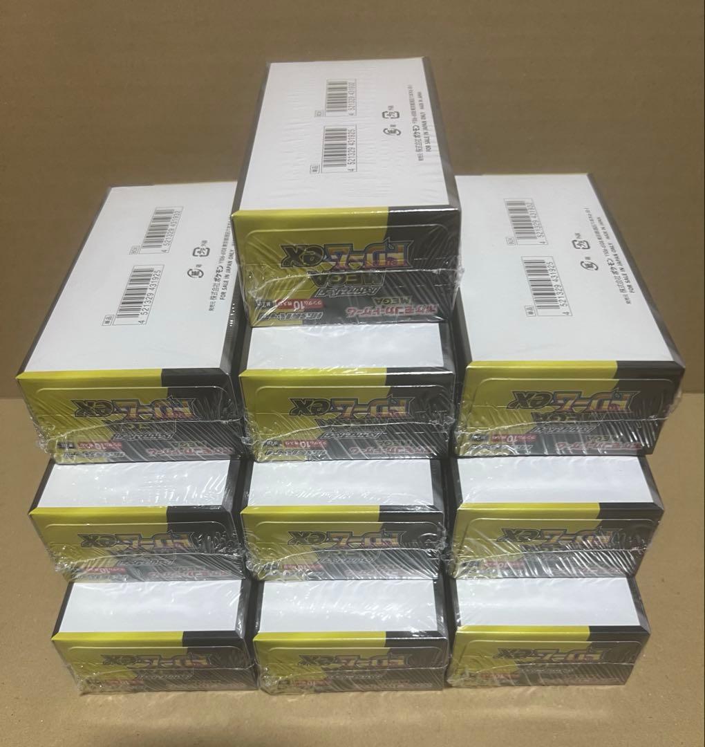 ポケモンカードゲームMEGA ドリームex シュリンク付き 10BOX - メルカリ