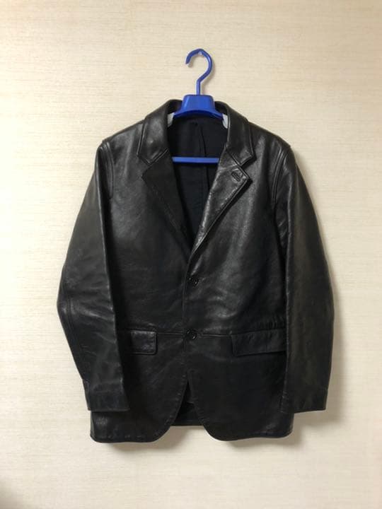 キムタク着 ジェネラルリサーチ レザー ジャケット テーラード