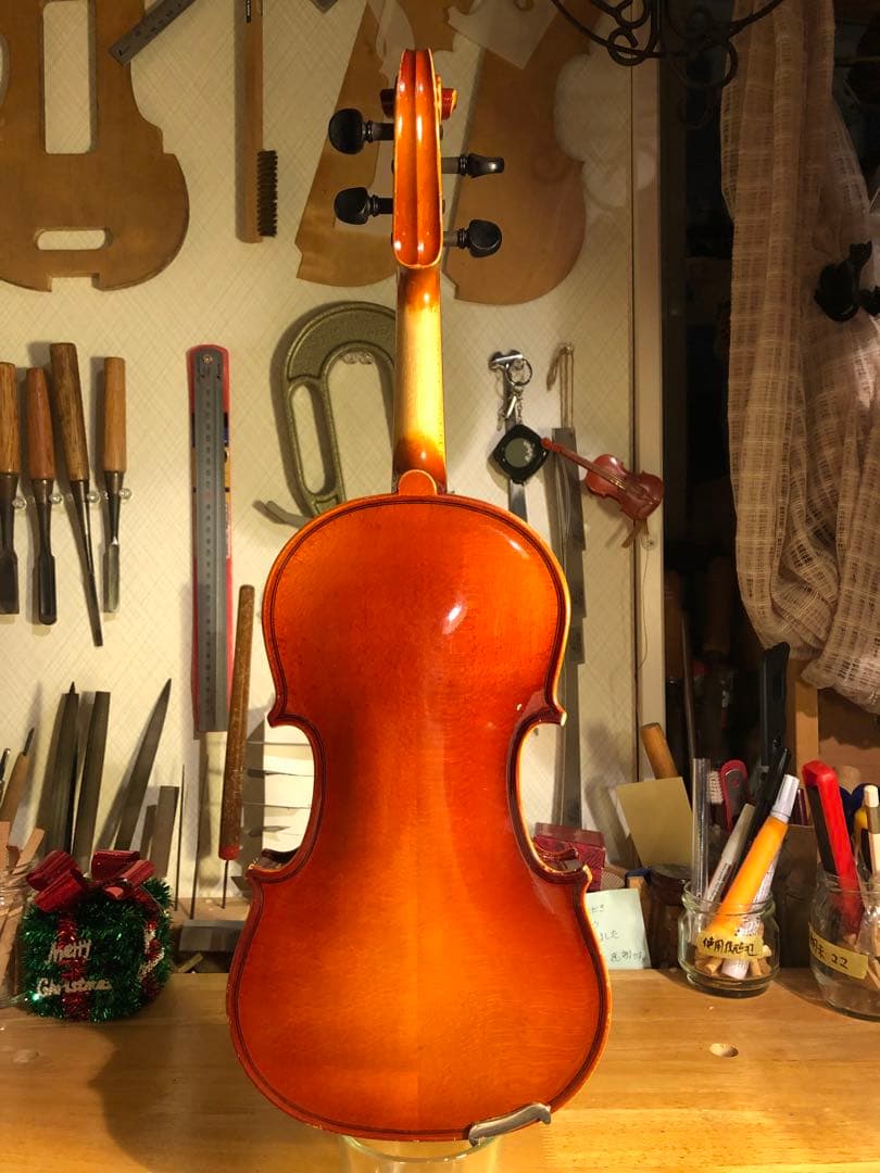 駒&魂柱調整済】Suzuki分数バイオリンNo230 1/8 2011