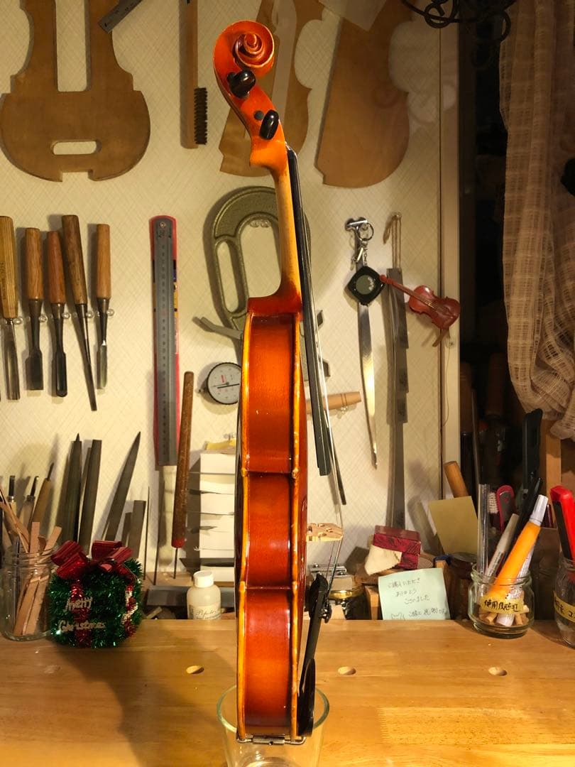 駒&魂柱調整済】Suzuki分数バイオリンNo230 1/8 2011