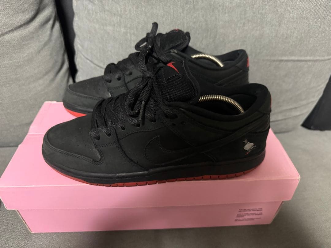 最終価格sb dunk ブラックピジョン Black Pigeon - メルカリ