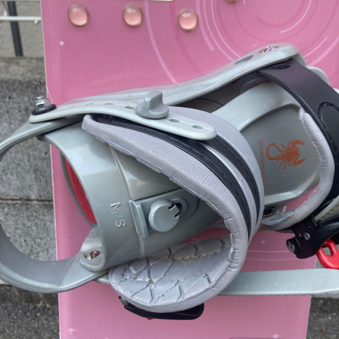 X-GAMES スノーボード板 ビンディング セット 146cm ピンク - メルカリ