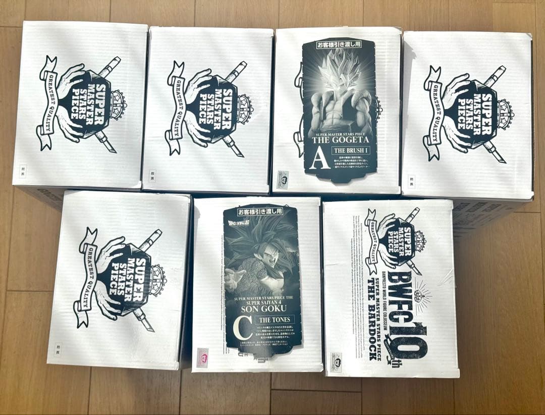 半券あり】SMSP ドラゴンボール ゴジータ 孫悟空 バーダック 空箱です