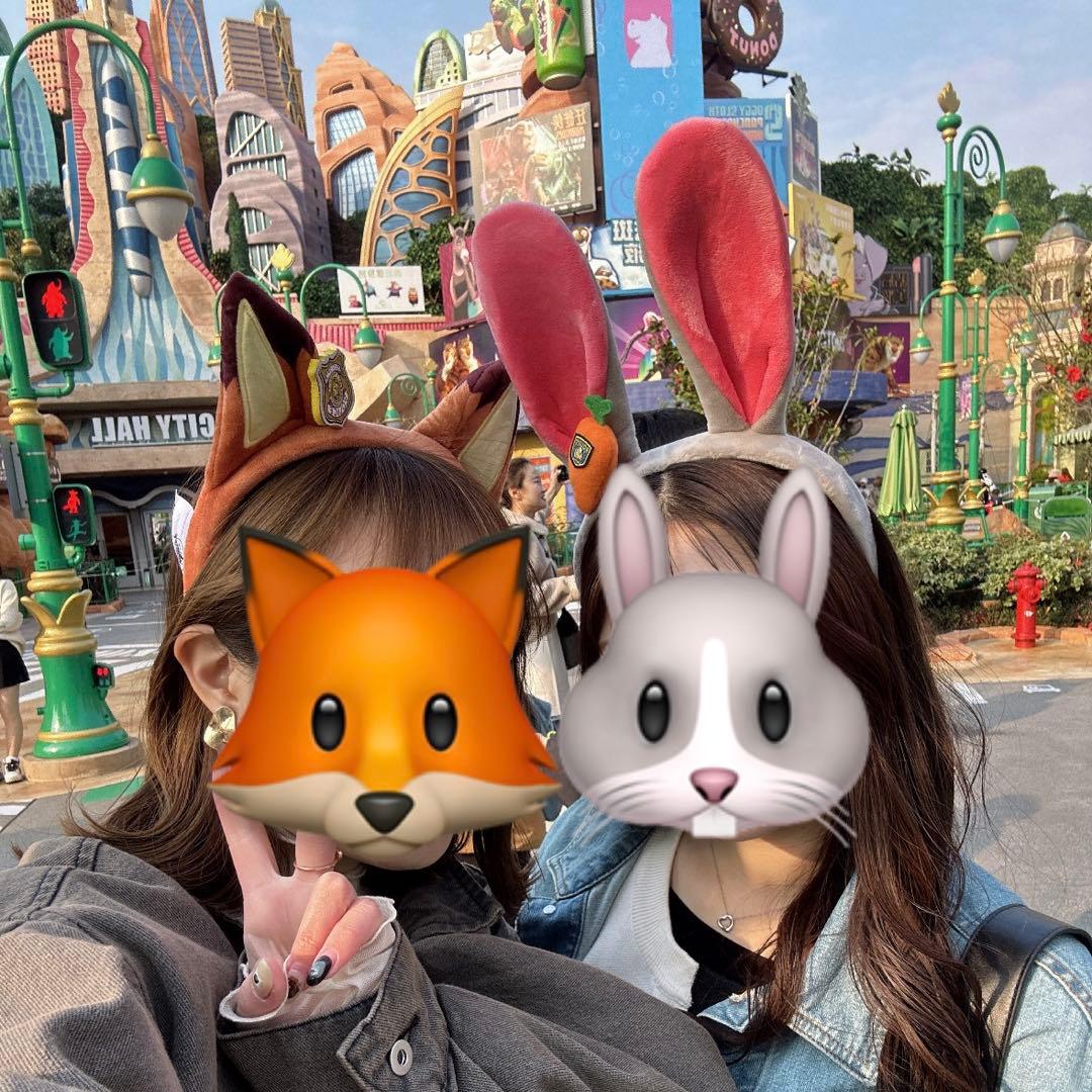 上海ディズニー ズートピア ニック ジュディ カチューシャ - メルカリ