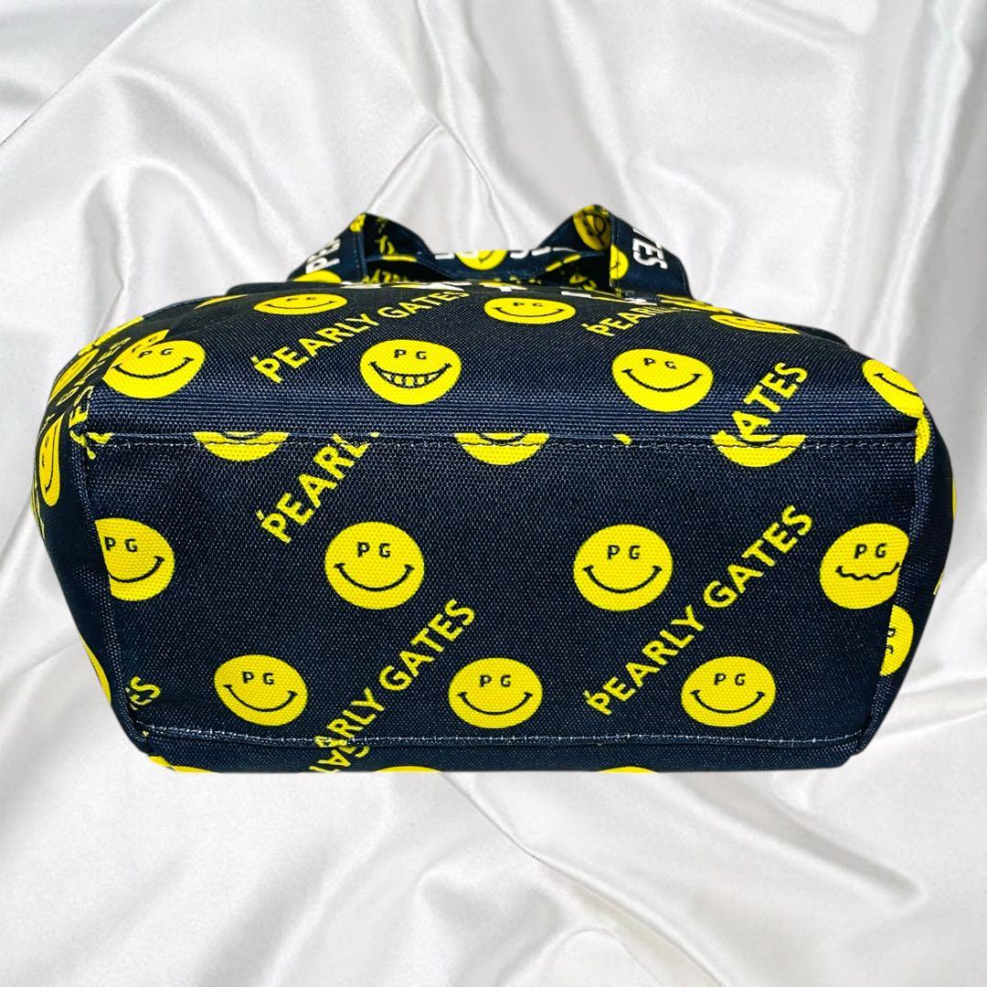 PEARY GATES】美品パーリーゲイツ カートバッグ スマイル ニコちゃん