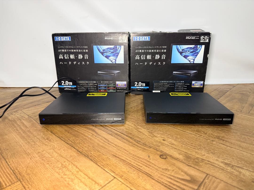 ◆通電OK◆2.0TB◆I-ODATA AVHD S/N AVHD-UR2.0