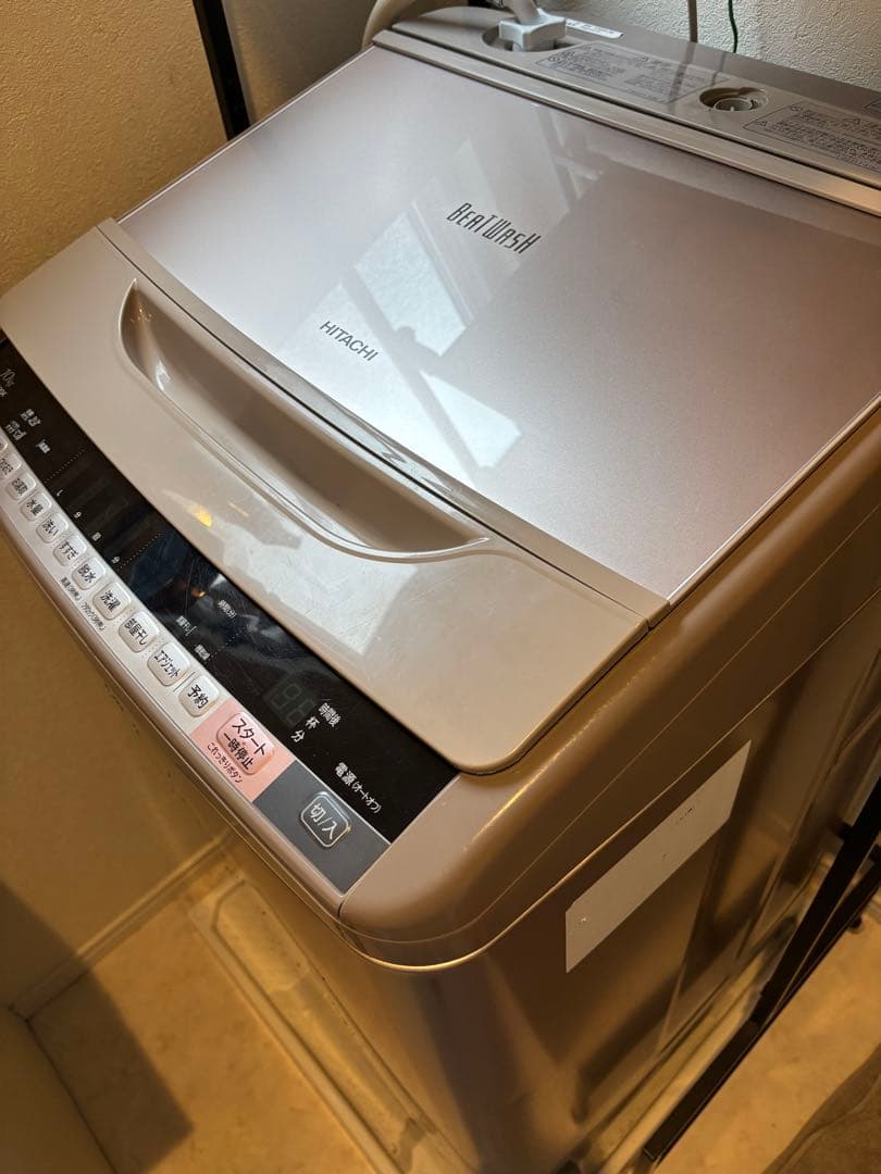 日立 ビートウォッシュ　2017年製　BW-V100A 洗濯機　10.0kg