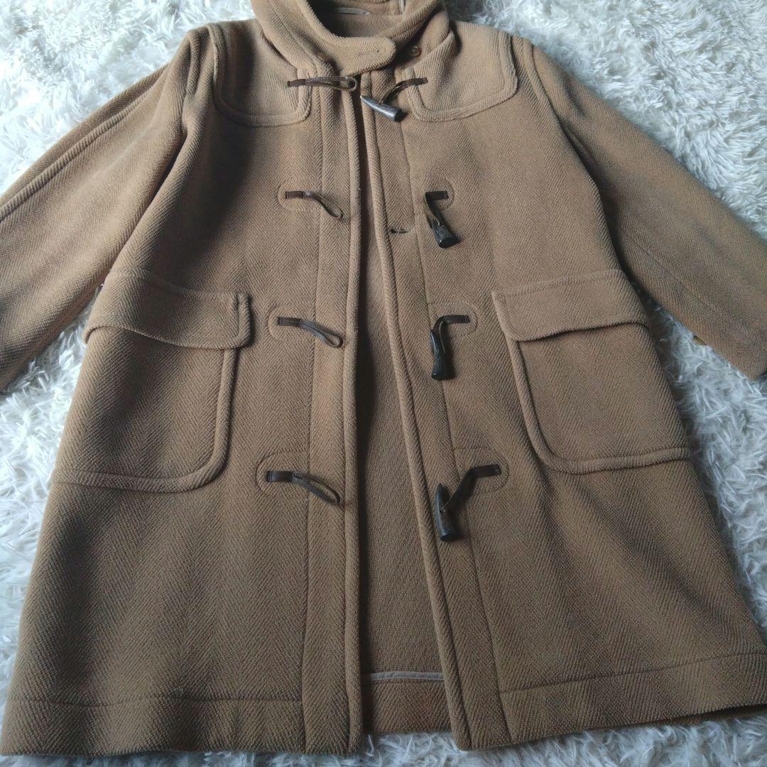 オールドイングランド ヘリンボーン ダッフルコート大きいサイズ XL