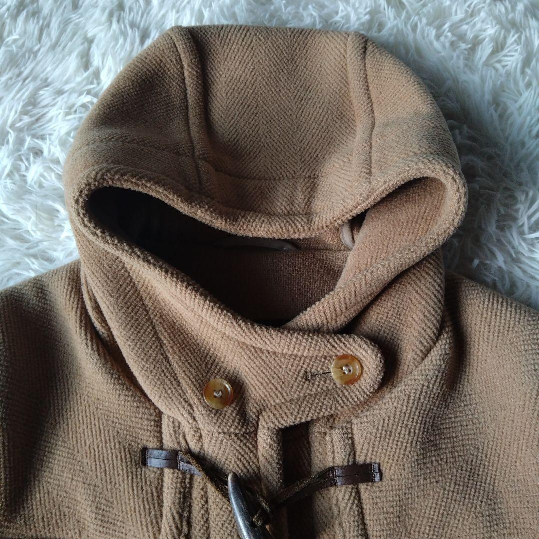 オールドイングランド ヘリンボーン ダッフルコート大きいサイズ XL