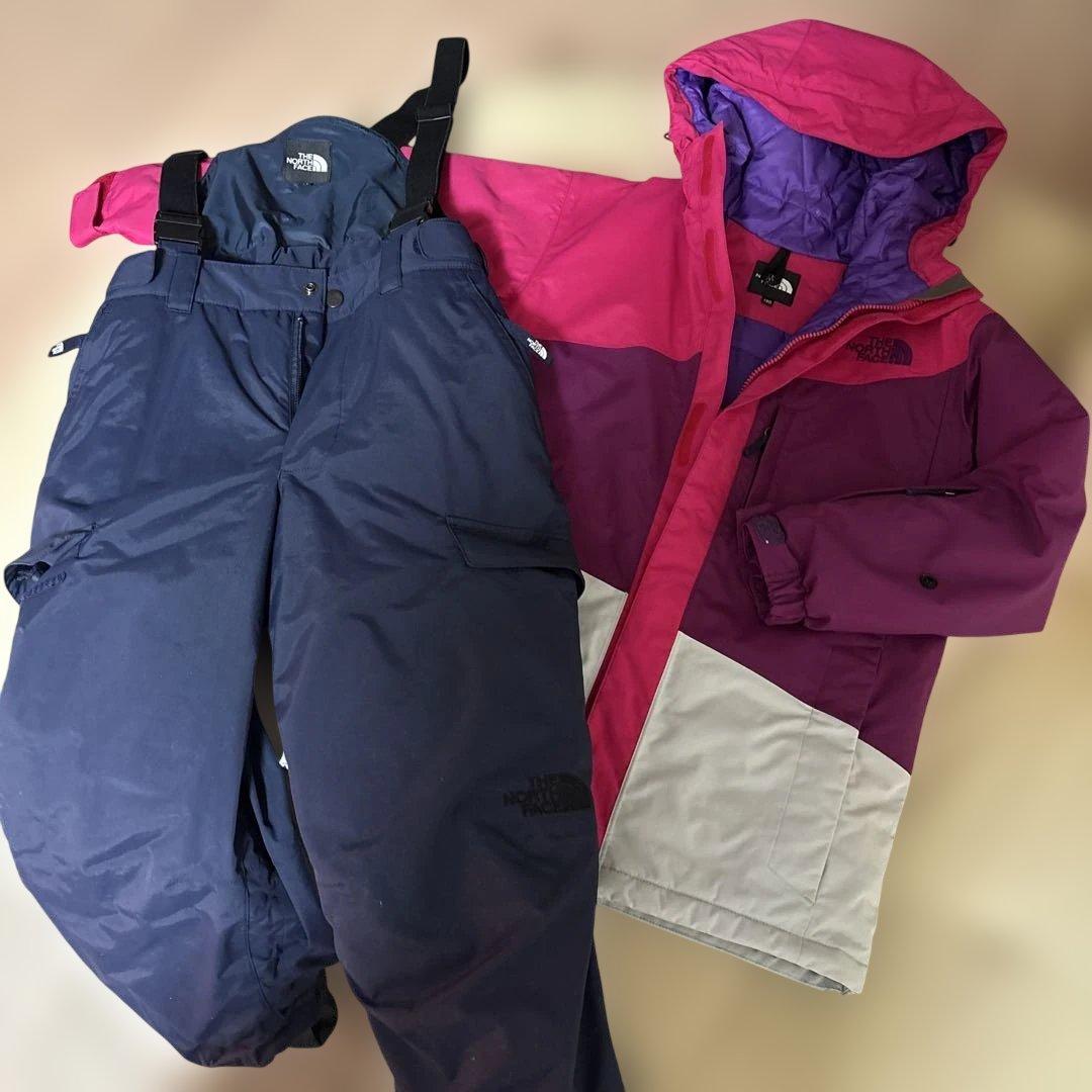 美品✨ノースフェイス the north Face スキーウェア　上下　130 楽天市場】スキー ウェア 130（ブランドザ・ノース・フェイス）の通販