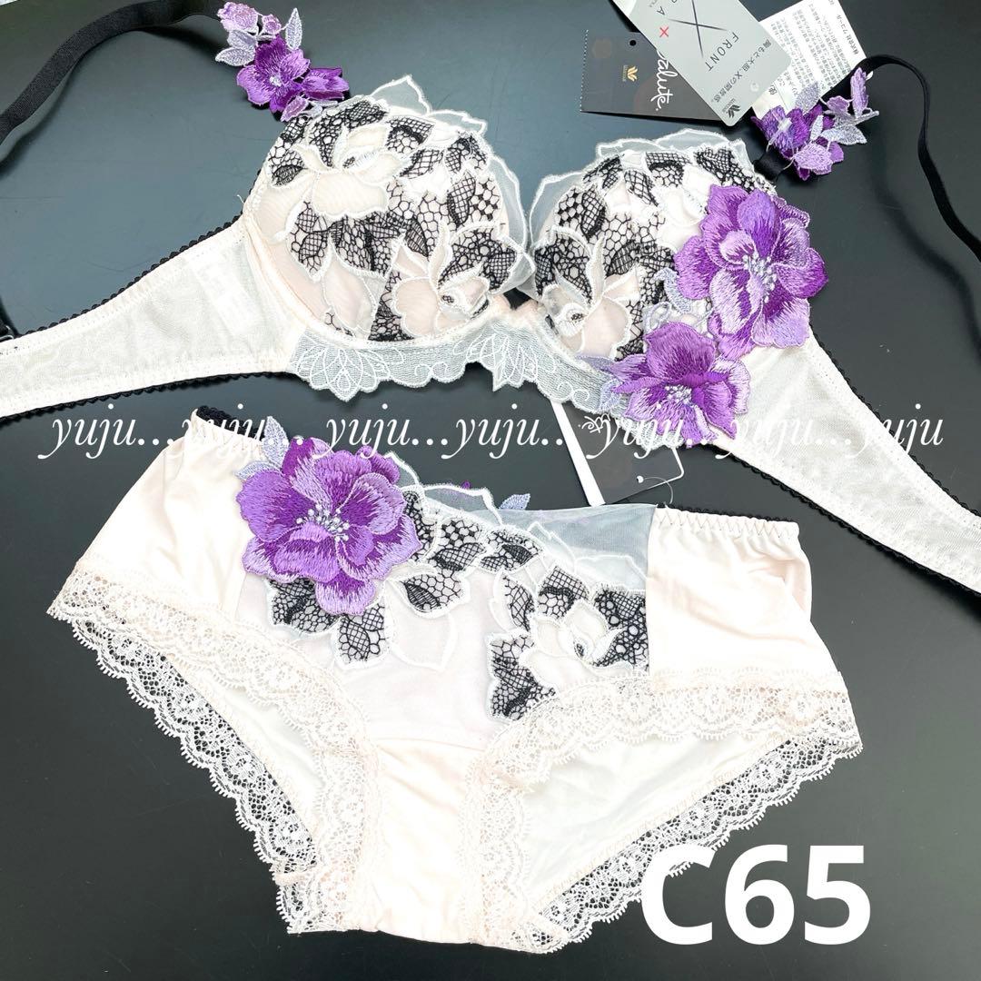 ワコール/サルート22 フロントエックスブラショーツ C65 40btj760c.jpg