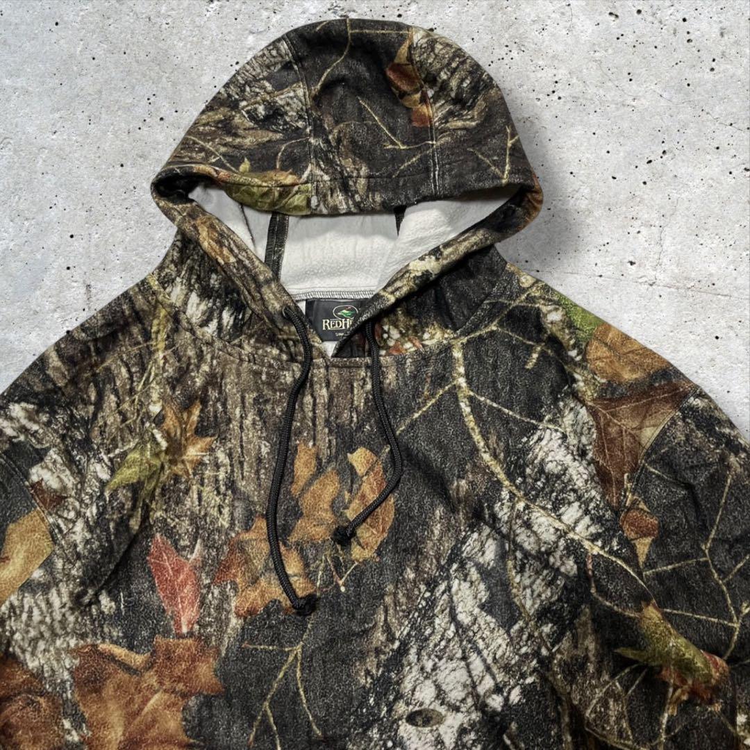 00s古着RedHead リアルツリーカモ フリースパーカー M - メルカリ
