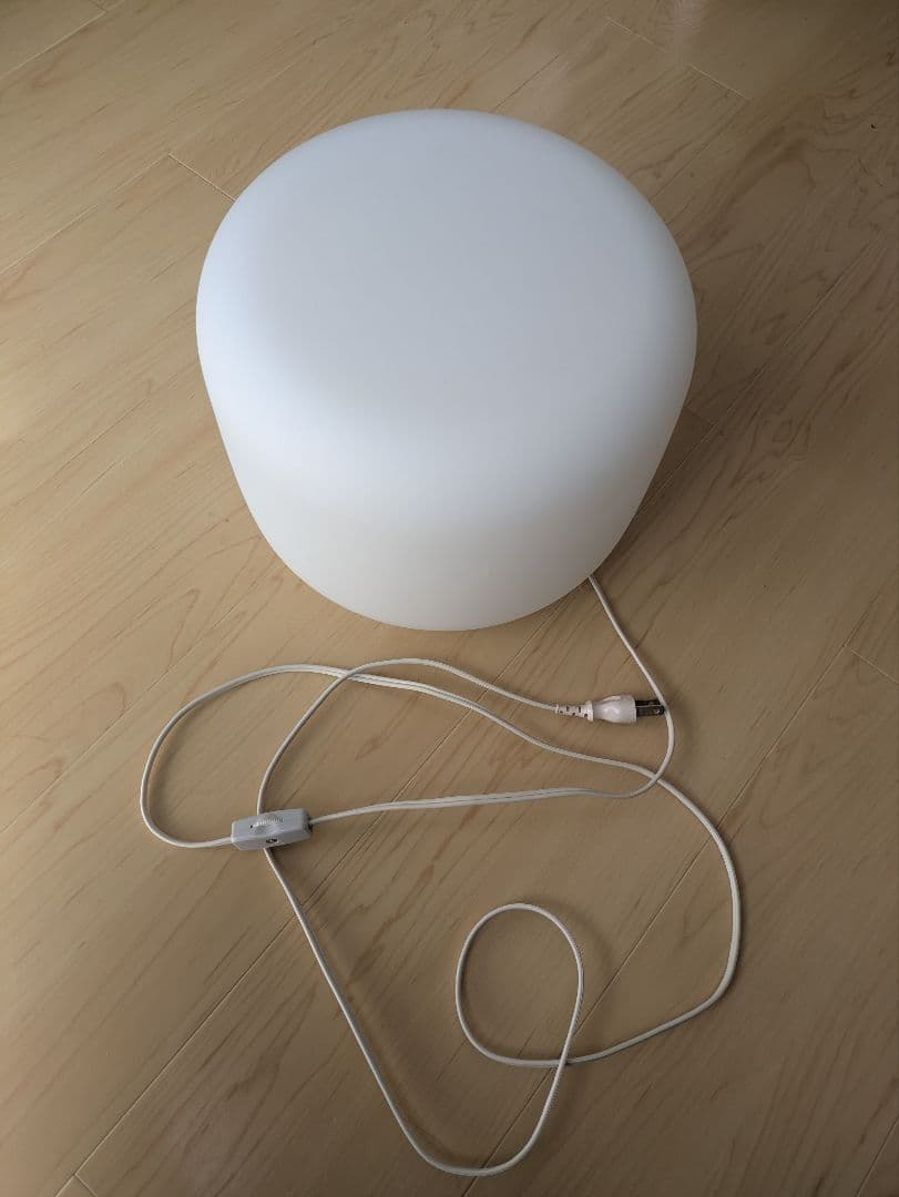 廃盤】名作 MUJI 無印良品 床置きライト 大｜フロストガラス - メルカリ